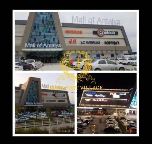 Close Airport,Mall Of Antalya Shopping Center,Tram Station Dış mekan fotoğraf